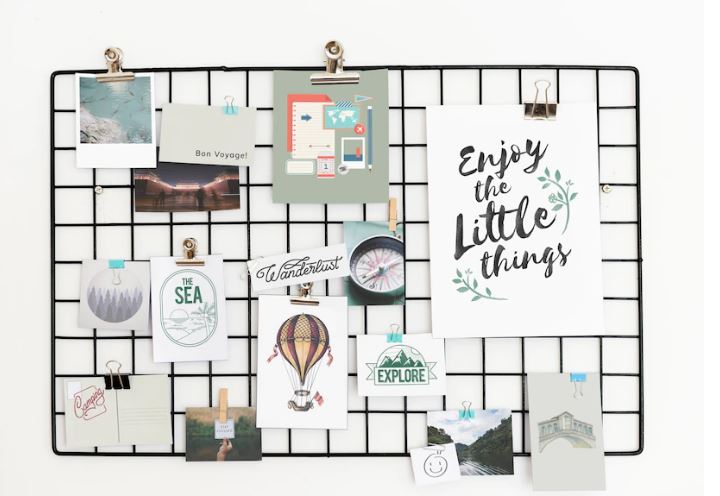 Vision Board of your dreams for change
